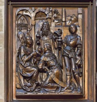 ¡El Altar de Bamberg! Una obra maestra de la escultura gótica en madera y un testimonio del poder divino.